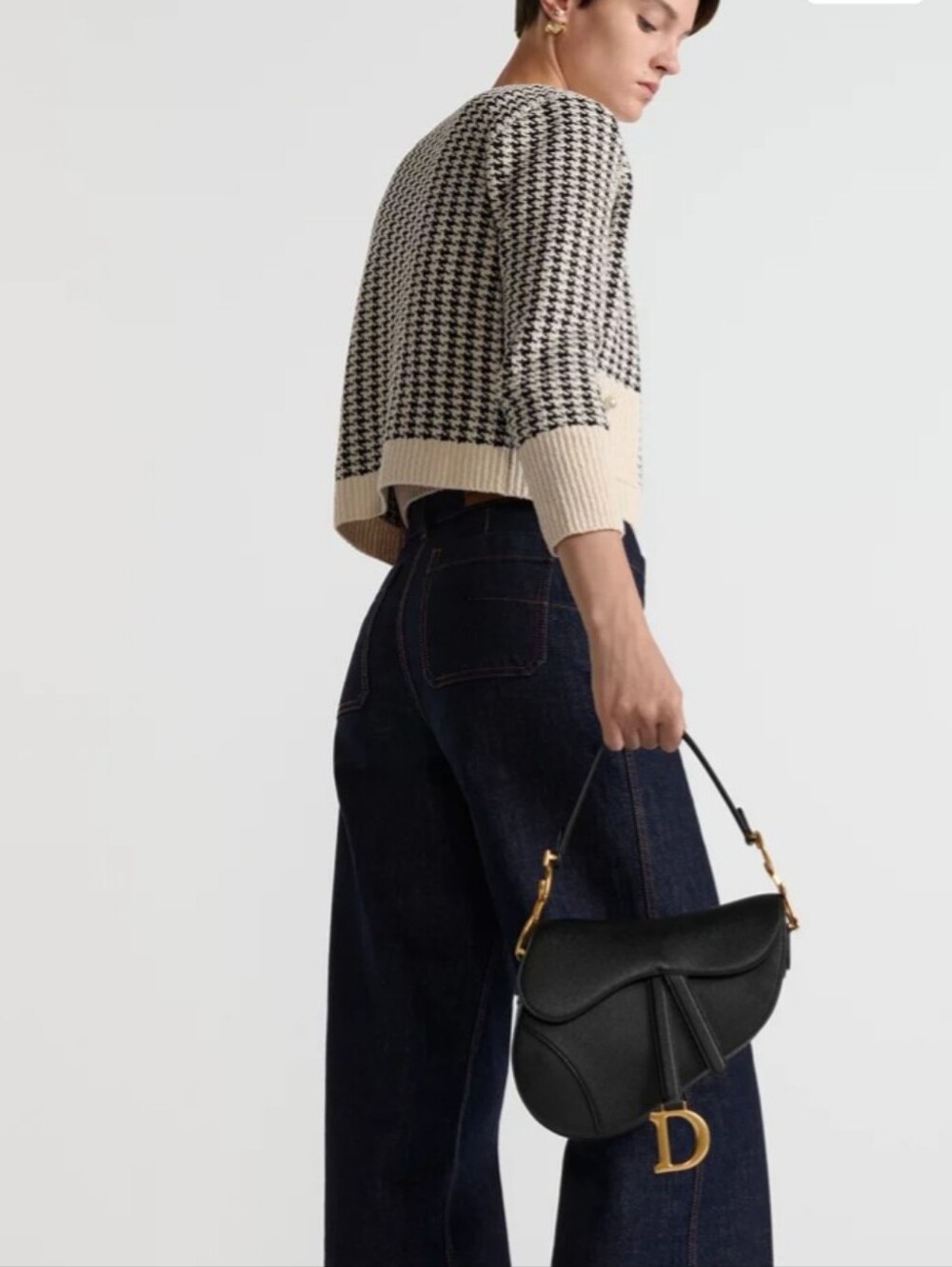 Super Grained Calf Saddle Up Crossbody - Picture 7 of 13